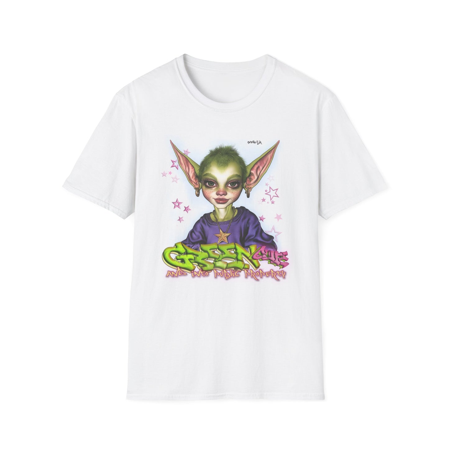 Cute Leftist Goblin Punk Princess Tee