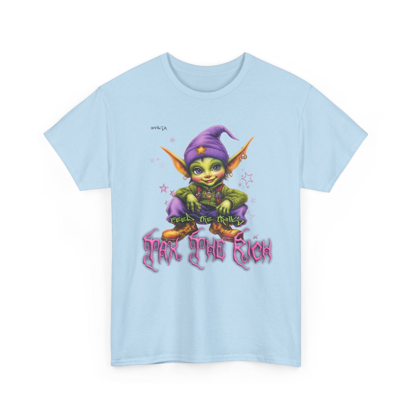 Whimsical Goblin Tee - TAX THE RICH Shirt