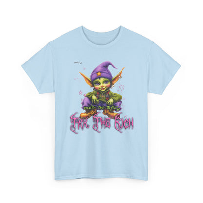 Whimsical Goblin Tee - TAX THE RICH Shirt