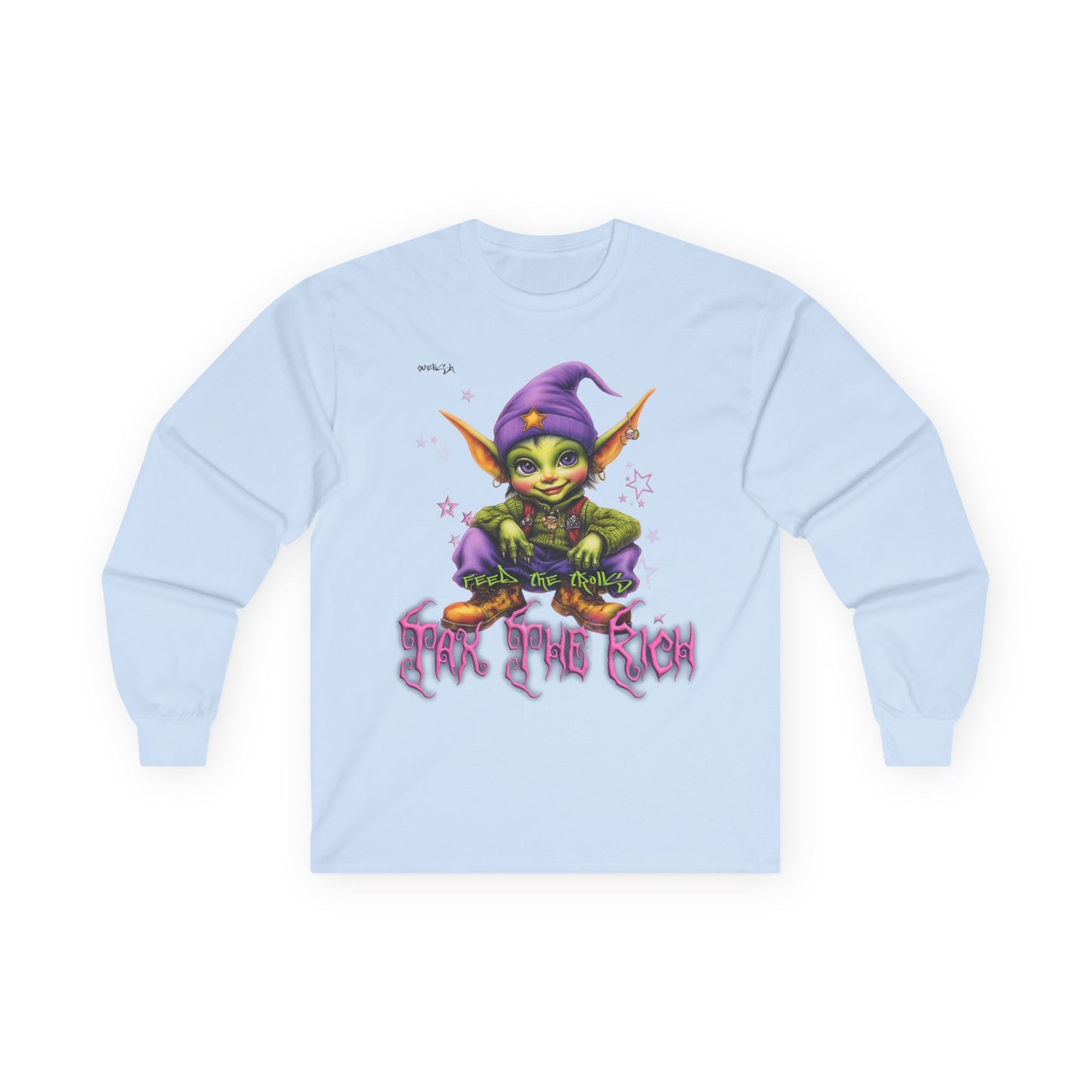 Goblin Mischief Tax The Rich Long Sleeve Tee