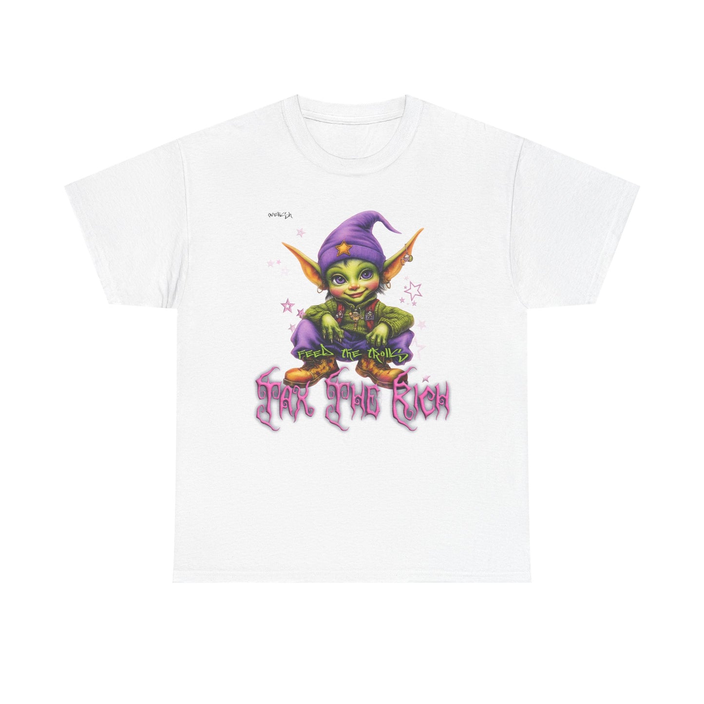 Whimsical Goblin Tee - TAX THE RICH Shirt
