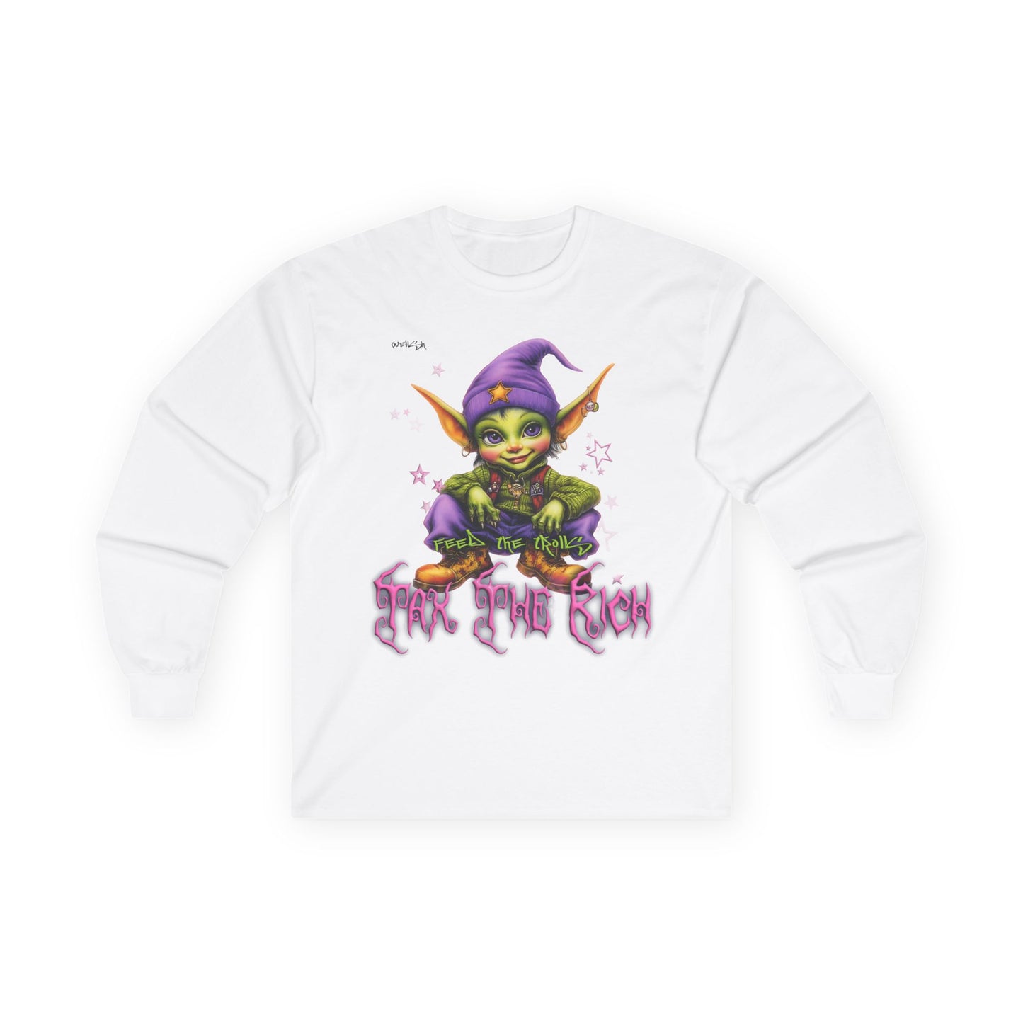 Goblin Mischief Tax The Rich Long Sleeve Tee