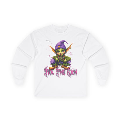 Goblin Mischief Tax The Rich Long Sleeve Tee