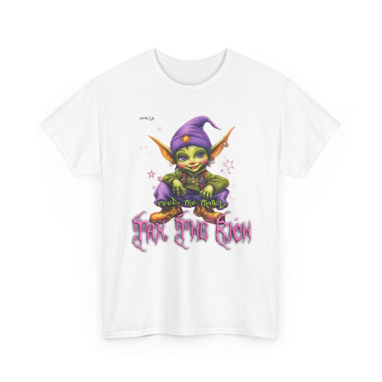Whimsical Goblin Tee - TAX THE RICH Shirt