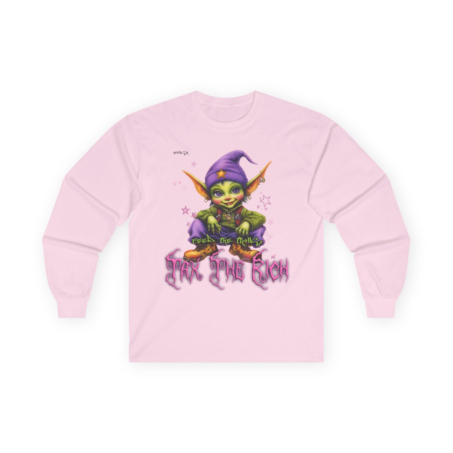 Goblin Mischief Tax The Rich Long Sleeve Tee