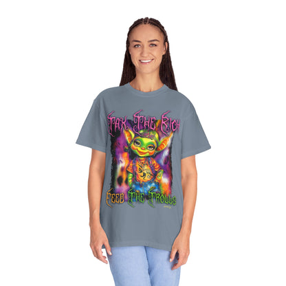 Vibrant Graphic Tee for Embers, Unisex Tie-Dye T-Shirt, Funny Graphic Shirt, Gift for Fan, Cool Distressed Tee